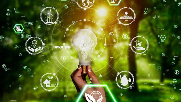 Environmental impact tracker to measure the environmental footprint
