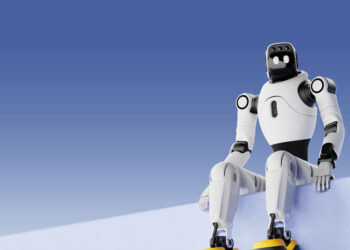 The robot danced and demolished the restaurant. There was no stopping him