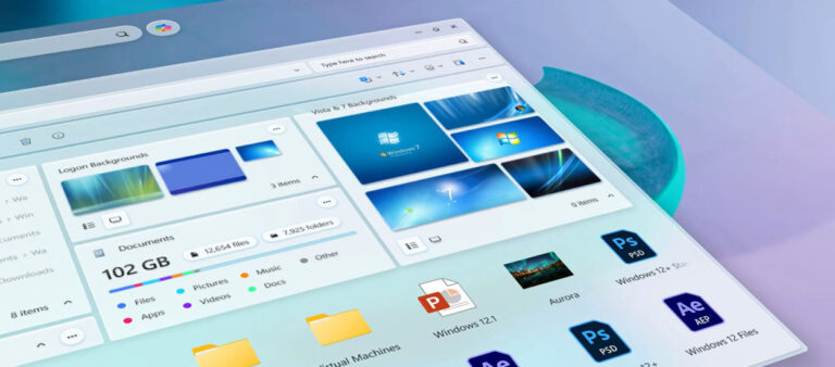Właśnie tak powinien wyglądać Windows! Ten projekt zwala z nóg