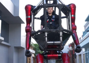 A sci-fi monster can stand in your garage. See how much you have to spend on it