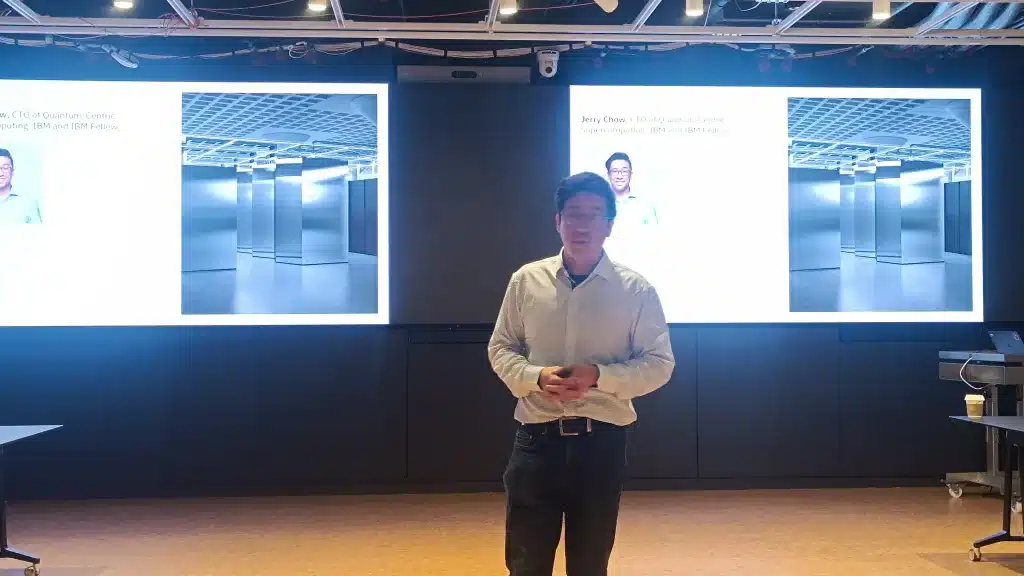 Jerry Chow, CTO of IBM's quantum supercomputing center