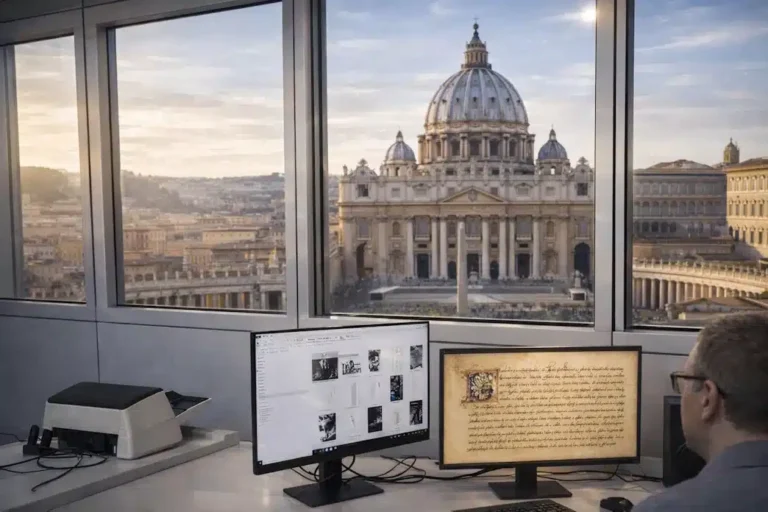 The Vatican digitizes one hundred years of history with management
