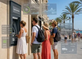 Predictive management to guarantee the use of ATMs