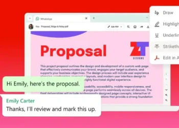 Adobe allows you to manage and sign PDF documents on WhatsApp