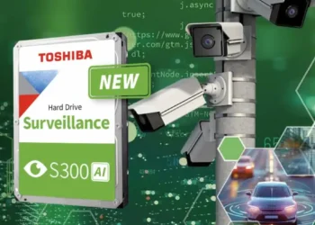 The Toshiba S300 AI improves video surveillance systems