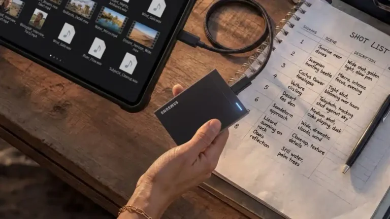 Samsung's new portable SSDs with USB4 available
