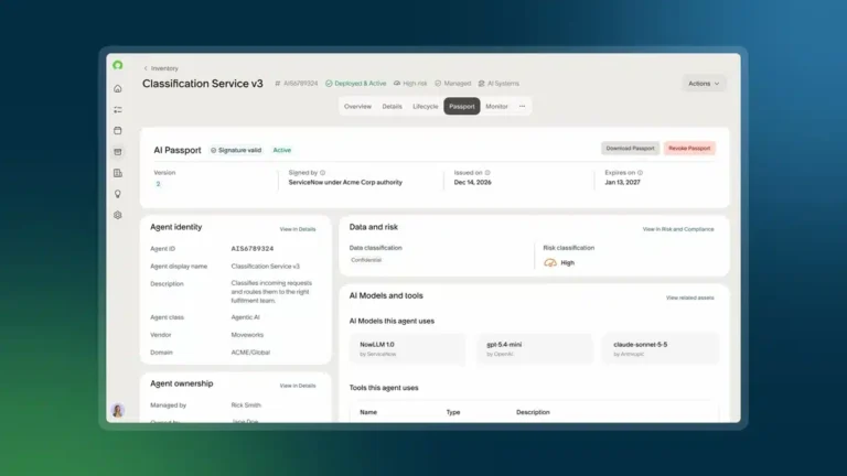 ServiceNow verifies AI agent permissions
